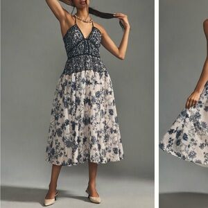 Anthropologie Corset Dress